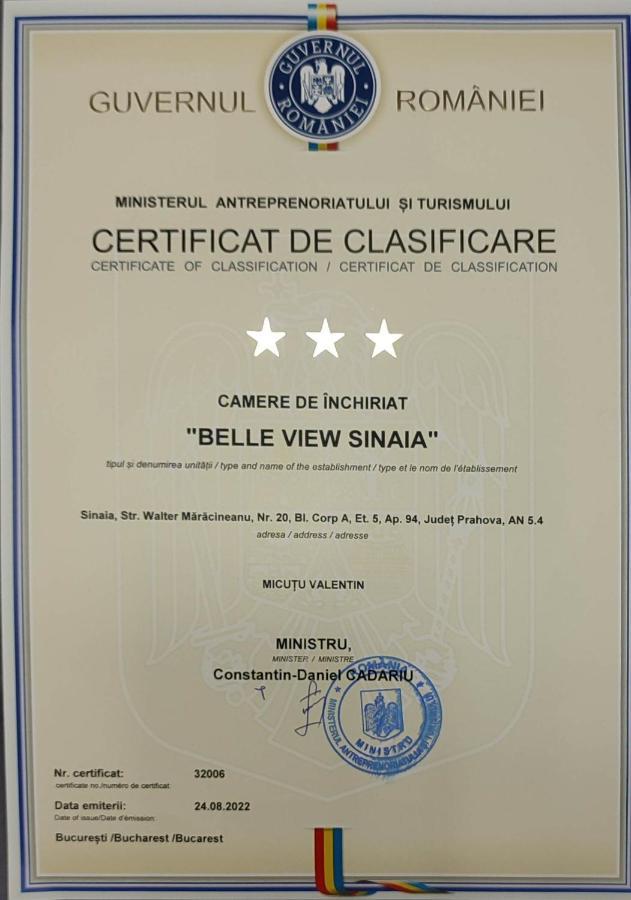 Belle View Sinaia-Free Parking Apartment Ngoại thất bức ảnh